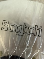 SCOTCH 3M 10.5&Prime; x 1/2&Prime; Metal Reel to Reel 3 Window Silver 6 Screw NOS Magnetic