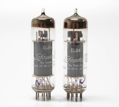 Matched Pair of Sonotone – Telefunken 6BQ5 EL84 Tubes — KT1