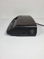 Vintage GE FM/AM Clock Radio Dual Alarm Snooze Woodgrain Tested Working Retro