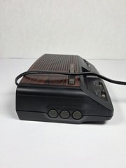 Vintage GE FM/AM Clock Radio Dual Alarm Snooze Woodgrain Tested Working Retro
