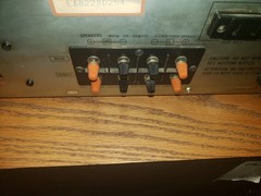 Vintage Technics SU-7100, 35W Stereo Amplifier, 1978 For Parts Or Repair
