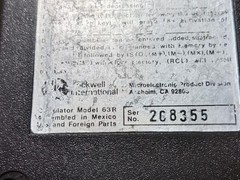 ROCKWELL Scientific Slide Rule 63R CALCULATOR DIGITRON Made in Mexico 1975