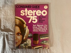 1975 Consumer Guide Stereo &rsquo;75 Buyer&rsquo;s Guide Bose Tandberg Amps Tuners