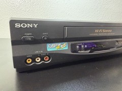 Sony SLV-N55 VHS 4-Head Hi-Fi Stereo VCR Video Player Recorder / NO REMOTE SENT