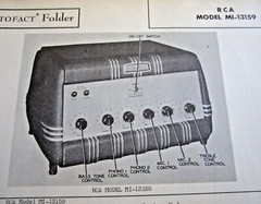 RCA MI-13159 TUBE AMP AMPLIFIER PHOTOFACT