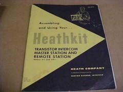VINTAGE HEATHKIT ASSEMBLY MANUAL = XL-1/XLR-1/XP-1 = TRANSISTOR INTERCOM SYSTEM
