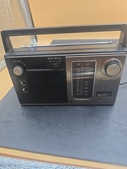 SONY Model ICF-7270W AM/FM Portable Radio Vintage TESTED
