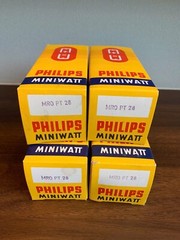 Tube MRO PT28 Philips Miniwat – NOS NIB (Price for 1 unit)