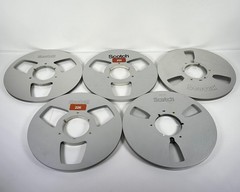 (Lot of 10) 3M, Scotch Metal Tape Reel 10.5&Prime; x 1/4&Prime; Take Up