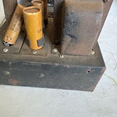 Vintage 1930s Fisher Research Ps 25-3 Tube Power Supply Project