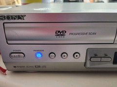 Sony SLV-D370P DVD Player Powers On But Not Tested. Good Shape Overall Sony VCR