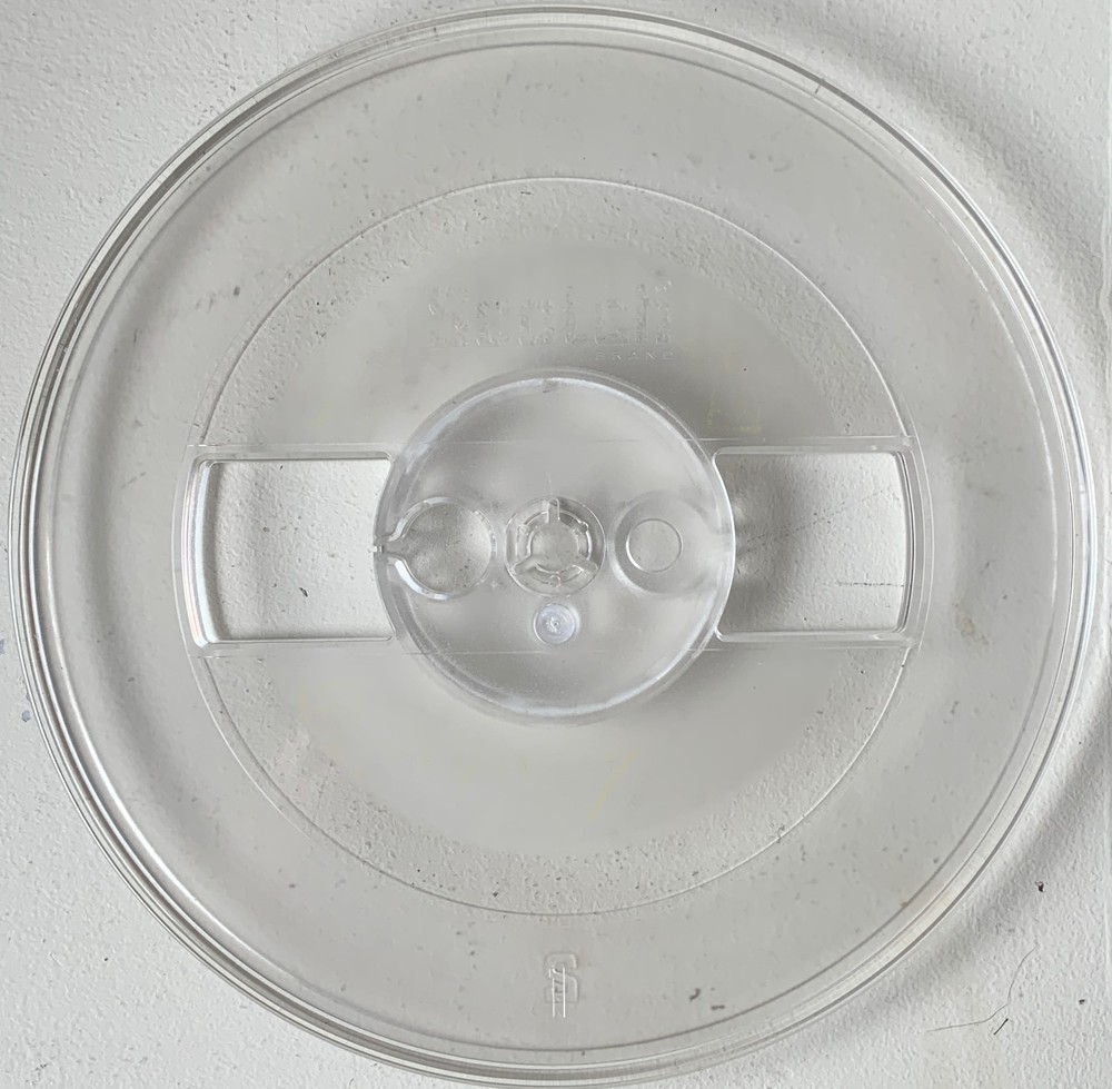 Scotch Japan 7&Prime; Empty Reel, 2 Window, Clear Shaded Plastic, New Box + Bag