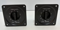 Pair Vintage Realistic Violet AT-50H L-Pad 8 Ohm Speaker Level Controls Japan