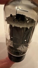 NOS 6L6GC triple Getter Black Plate power Audio Tube 322RG3 Tungsol Original