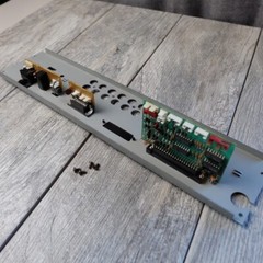 Tascam TSR-8 Reel to Reel – Rear Middle Cover Panel w/Accessory 1 & Remote Punch