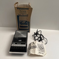 Vintage Panasonic RQ-309DS Portable Cassette Tape Player Recorder READ