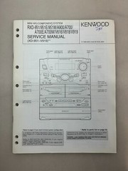 Kenwood RXD-951 A900 A700 V616 V818 V919 Original Service Manual Free Shipping