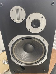 ALL ORIGINAL Vintage Pioneer HPM-500 Loudspeakers matching pair WORKING