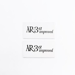 AR-3a improved Acoustic Research Speaker Badge 49mm(1.93&Prime;)X26mm(1.02&Prime;)