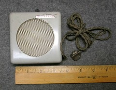 Vintage Dictaphone Speaker – With standard recepticle for speaker output