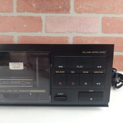 JVC TD-X301J Stereo Cassette Deck Dolby B C NR Quick Reverse TESTED Working