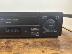 Sharp VC-H972U 4-Head Hi-Fi VHS Video Cassette Recorder Player Tested No Remote