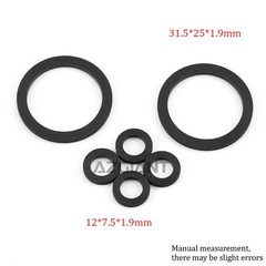 2+4 PCS For GF-777 GF-6060 GF-575 WF939 GF-888 Idler Rubber Ring Idle Pulley