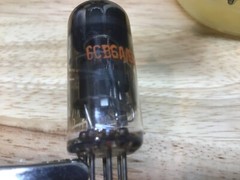 Vintage Tested Strong RCA 6CB6A/6CF6 Vacuum Tube made in Mexico O Getter