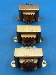 Lot of 3 Speaker Line Matching Audio Transformers 4/8 Ohm 2.5W 5W RE