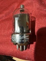 GE General Electric 6146 B 8298A Power Tube Open Box, Tests Strong HiFi Amp Ham