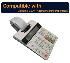 2 1/4 in x 150 ft Calculator Paper Rolls 2 1/4 Adding Machine Tape Paper Rolls,