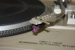 Vintage Pioneer Direct Drive Automatic Return Turntable Model PL – 518 – Works
