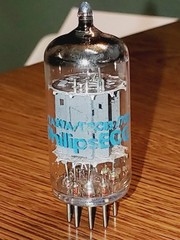 7025/12AX7A Philips Smooth Long Plate MaxiPreamp2/TV7 tested (1) tube lot