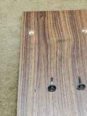 Akai GX-625 GX625 Reel To Reel Recorder Player Parts Side Cover Wood Panel