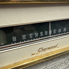 Sherwood S3000 FM Mono Tube Tuner Powers on and wokring
