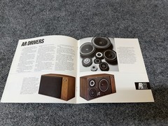 ⭐️Original 1977 Acoustic Research Speaker Dealer Brochure Lineup AR10 Thru AR18