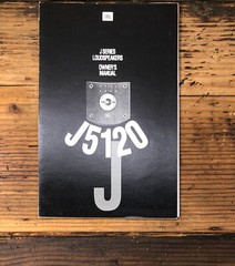 JBL J5120 Speaker Owner / User Manual *Original*