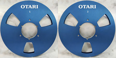 One Pair 10.5 » silver OTARI Tape reel High Quality Aluminum Take Up Reel