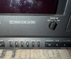 Vintage Philips 900 Series Double Cassette Tape FC 910P BK02