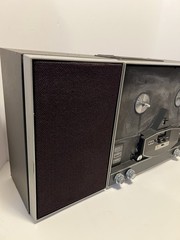 1968 Ampex Model 1461 Reel To Reel Tape Deck *With Speakers*