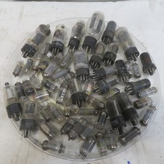 Lot of VTG Vacuum Tubes GE Tung-Sol Raytheon Radio Amp Valves Bulk – for Parts