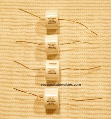 QUAD (FOUR) Mundorf MCap EVO Silver-Gold Oil Capacitor 1.0uf 1.0 uf 1 450 VDC