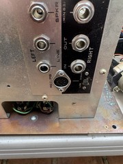 Akai M-9 reel to reel two mono amplifiers with power supply for parts