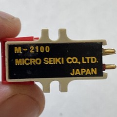 MICRO M-2100 – 5 MM Cartridge / Micro Seiki – Needs New Stylus
