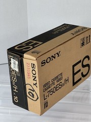 Sony ES L-750 Dynamicron High Grade Beta Tapes (Case of 10) NEW Sealed Lot