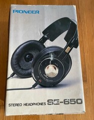 NOS Vintage Pioneer headphones se 650