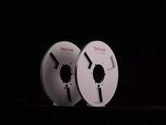 One Pair Silvery TASCAM 10.5 » 1/4Aluminum Reel to Reel Tape Reel RE-1400
