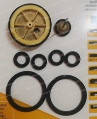 Idle Wheel Pinch Roller Rubber Tape Drive Belt for Sharp GF-575 Cassette Deck