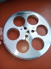 Vtg DOKORDER 7&Prime; Metal Take Up Reel–RARE & HTF..VTG DOKORDER TAKE UP REEL.