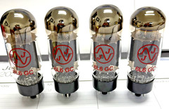 NEW JJ Electronic Factory Matched Quad 6L6GC Vacuum Tubes